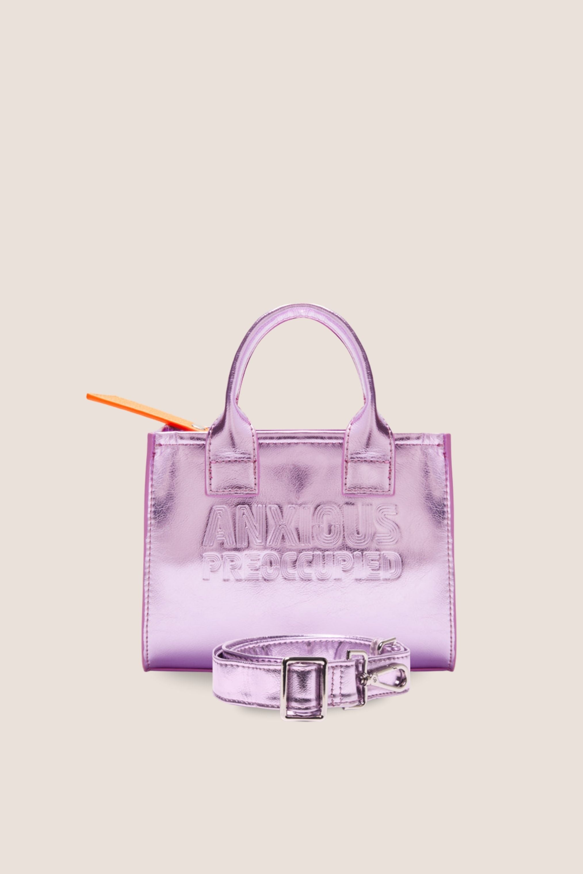 The Micro Bag: Lilac Metallic