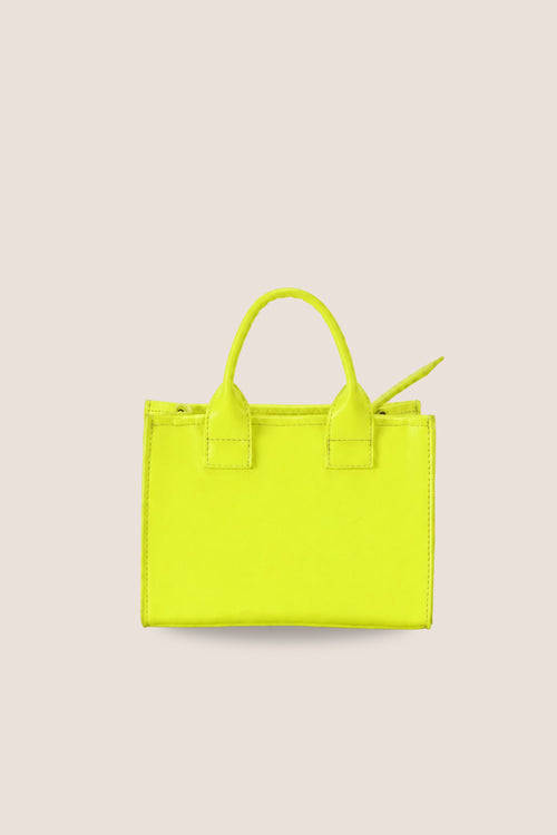 Load image 1 in gallery view. The Micro Bag: Neon Yellow