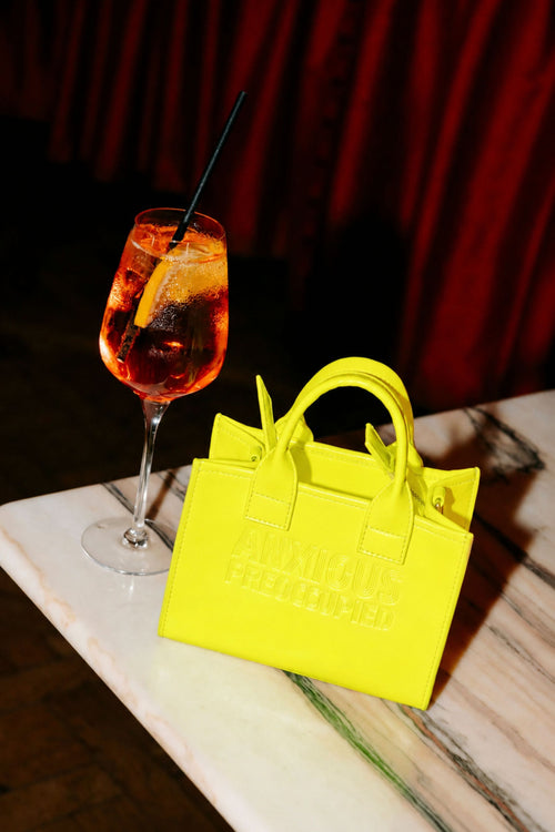 Load image 1 in gallery view. The Micro Bag: Neon Yellow
