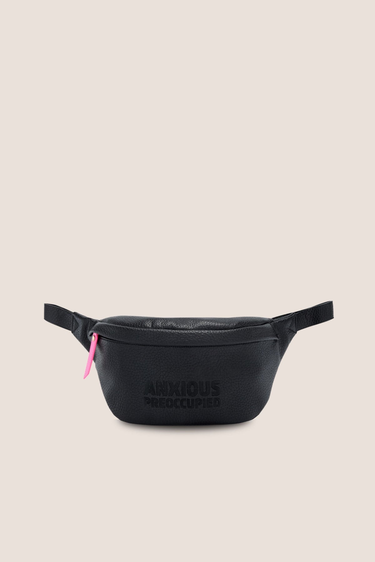 The Oversized Bum Bag: Black