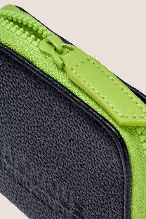 Load image 1 in gallery view. The Square Wallet: Black