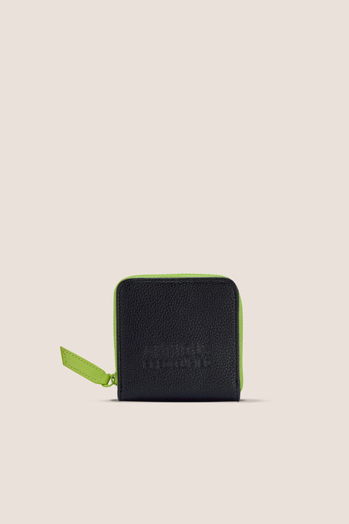 Load image 1 in gallery view. The Square Wallet: Black