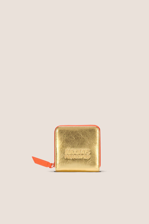 Load image 1 in gallery view. The Square Wallet: Gold
