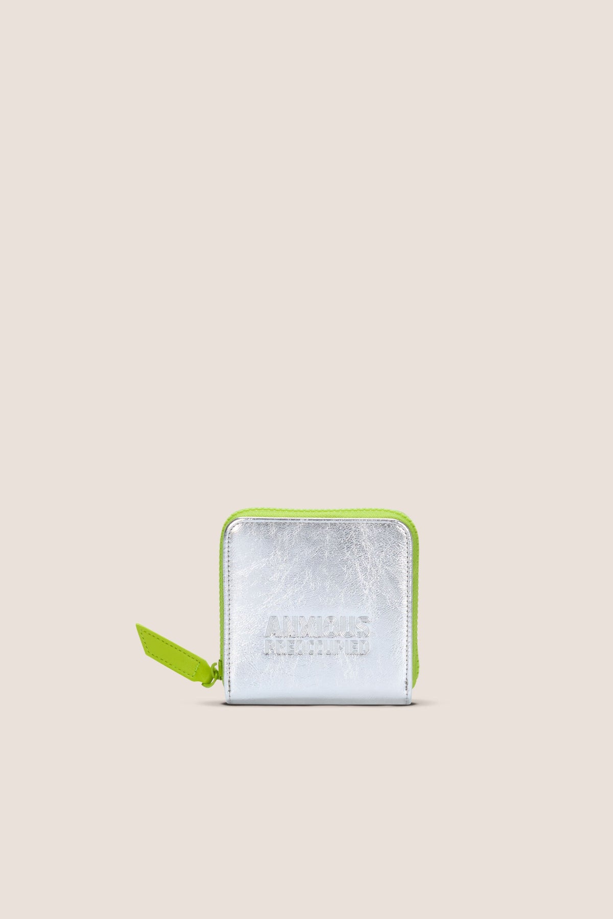 The Square Wallet: Silver