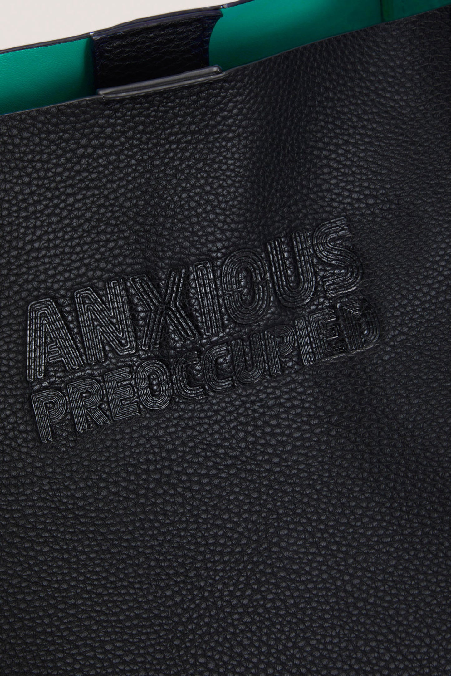 The Oversized Tote Bag: Black