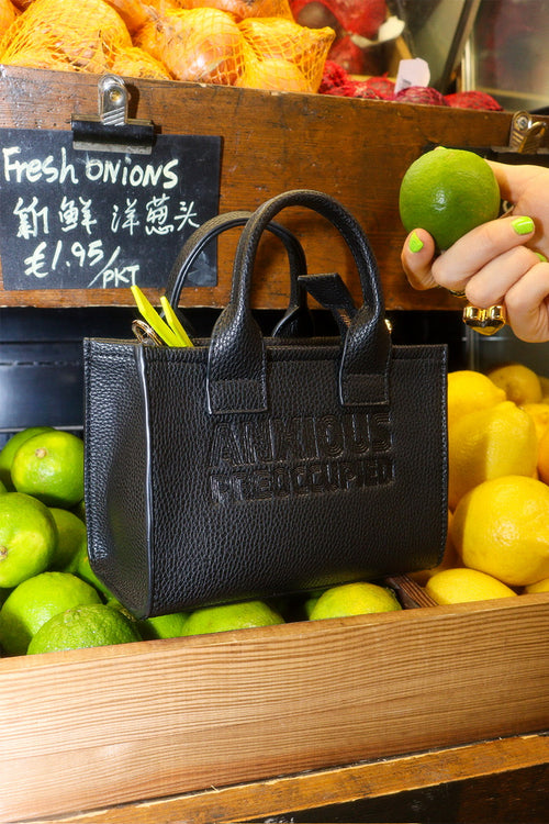 Load image 1 in gallery view. The Micro Bag: Black
